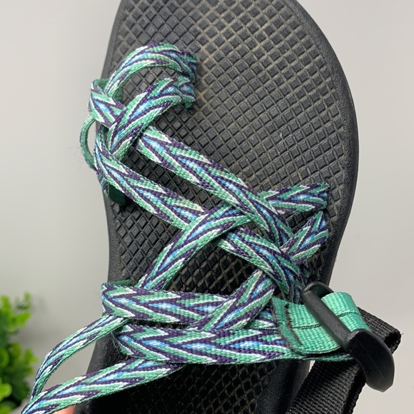 Chaco Green X2 Z Women's Sandals Size 5 - Picture 6 of 9